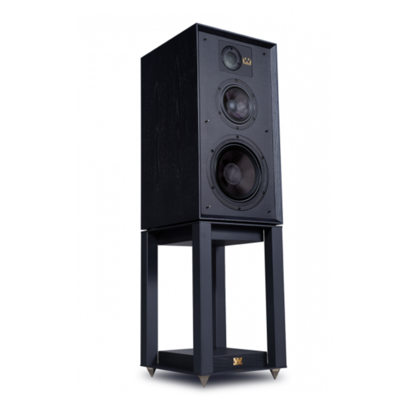 WHARFEDALE LINTON Heritage BLACK CON STAND