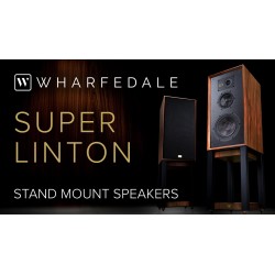 WHARFEDALE SUPER LINTON WALNUT CON STAND