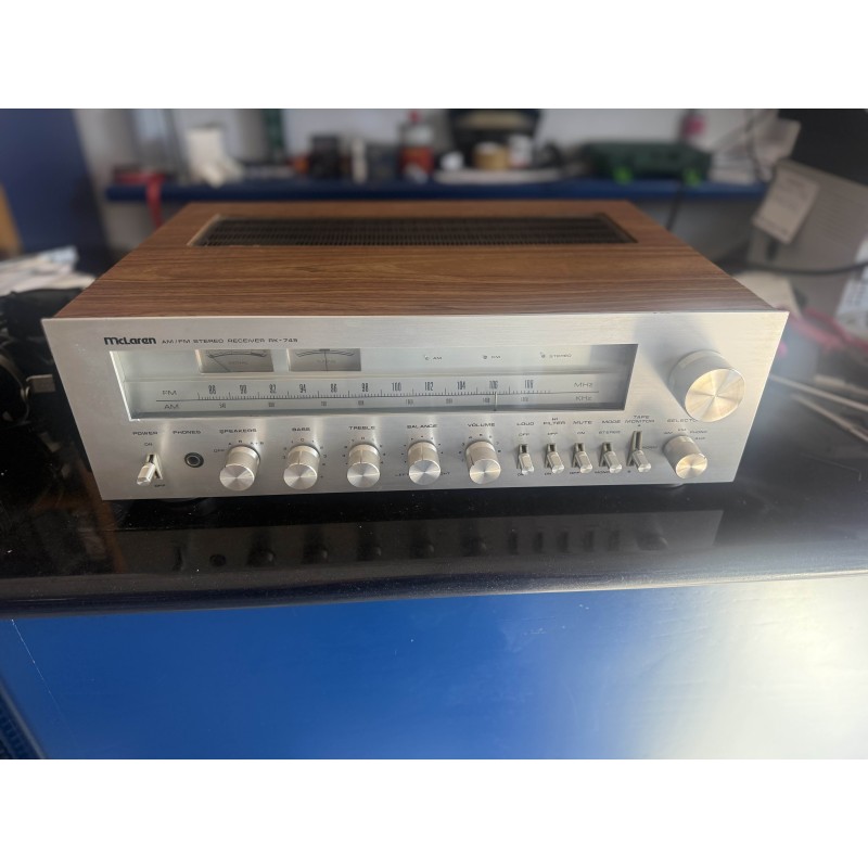 McLaren RK-745 Sintoamplificatore Vintage Usato Garantito - Stereodrom Hi-Fi