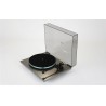 Retro del giradischi Rega Planar 6 RS con coperchio fumè montato