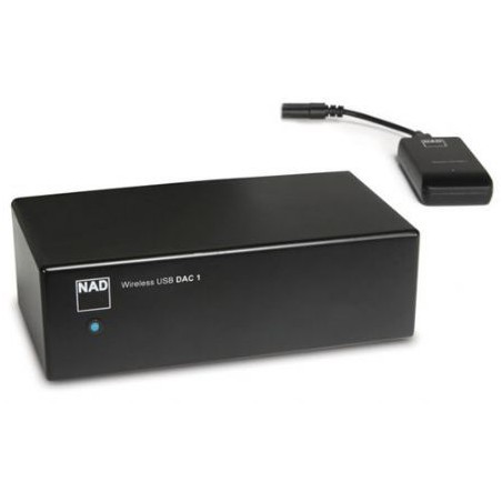 NAD Wireless USB DAC 1 - Convertitore Audio Wireless | Stereodrom