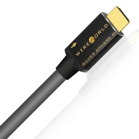 Wireworld Silver Sphere 48 Cavo HDMI 2.1 Argento | Stereodrom hifi