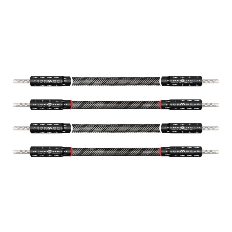 Wireworld Silver Eclipse 10 Biwire Jumpers Ponticelli | Stereodrom Hi-Fi