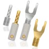 Wireworld Uni-Term Set 16 Connettori Banana Forcella | Stereodrom Hi-Fi
