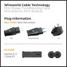 Wireworld Electra 10 Shielded Mini Power Cord C7 | Stereodrom Hi-Fi