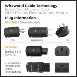 Wireworld Stratus 10 Power Conditioning Cord Schuko | Stereodrom Hi-Fi
