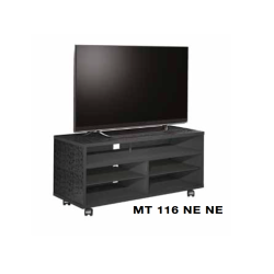 MUNARI MATERA MT116NE MOBILE PORTA TV FINO A 47" CON RIPANO PER SOUNDBAR