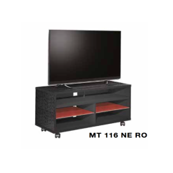 MUNARI MATERA MT116NE MOBILE PORTA TV FINO A 47" CON RIPANO PER SOUNDBAR